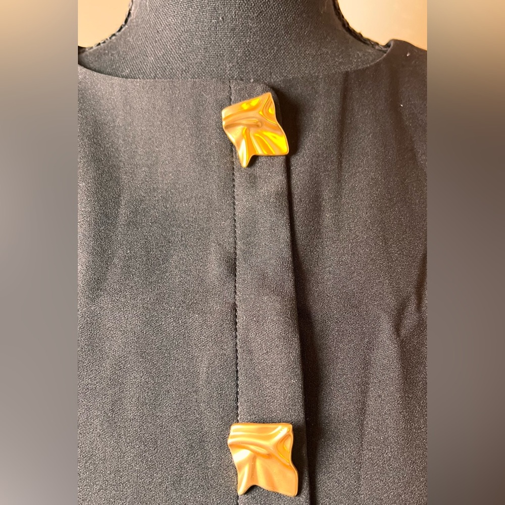 Commense metal button pleated tank dress - Picture 8 of 10